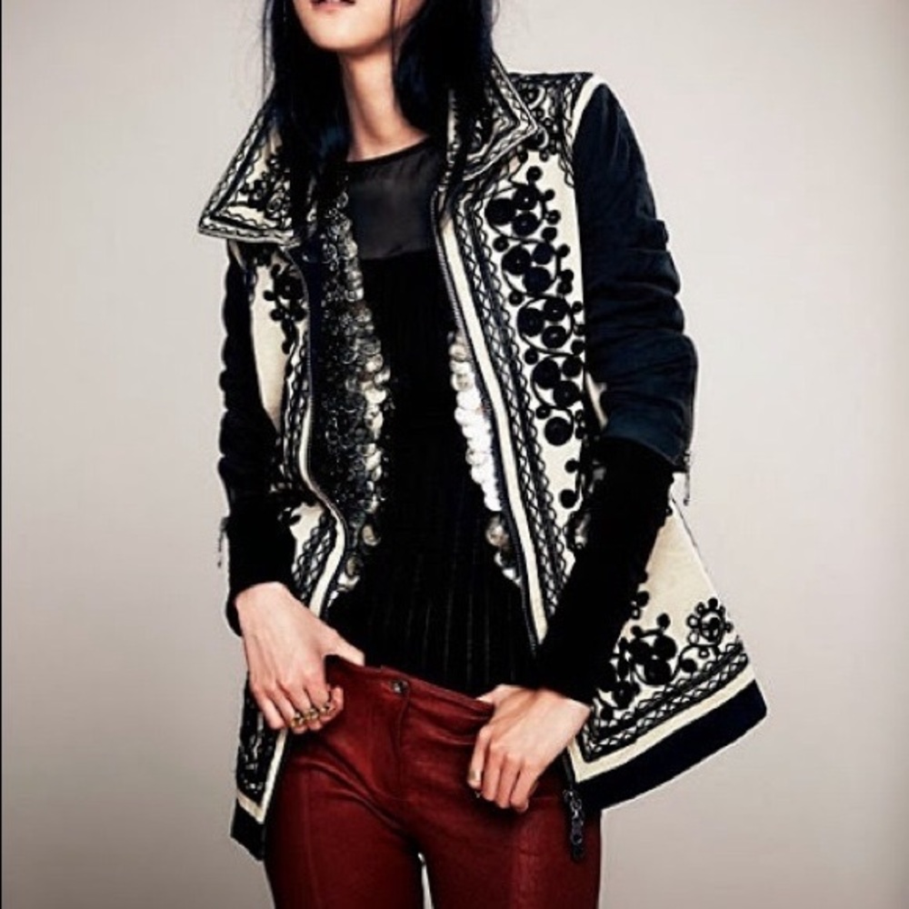 COPY - Free People Embroidered Jacket